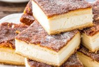 Cinnamon Swirl Sopapilla Cheesecake Bars