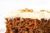 Decadent Moist Carrot Cake