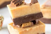 Chocolate Peanut Butter Buckeye Fudge