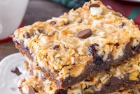 Enchanted Christmas Cookie Bars