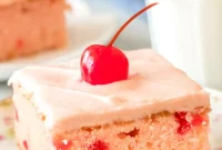 Crimson Cloud Cherry Cake