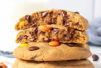 Reese’s Pieces Peanut Butter Cookie Perfection