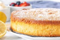 Sun-Kissed Lemon Olive Oil Cake