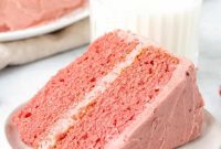 Sweet Strawberry Dream Cake