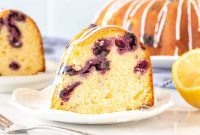 Sunshine Lemon Blueberry Bundt