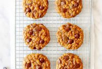 Harvest Spice Chocolate Chip Oatmeal Cookies