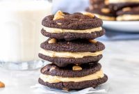 Decadent Chocolate Peanut Butter Stacks