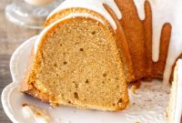 Holiday Eggnog Bundt Cake: Incredibly Moist, Tender, and Festive