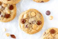 Perfectly Soft and Chewy Butterscotch Chocolate Chip Cookies