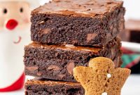 Molasses Ginger Brownies