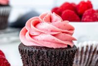 Decadent Chocolate Raspberry Cupcakes