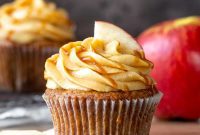 Spiced Caramel Apple Cupcakes