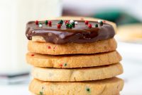 Holiday Sparkle Slice and Bake Cookies