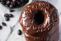 Coffee-Kissed Baked Doughnuts