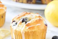 Sunshine Lemon Blueberry Muffins