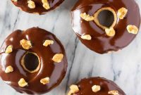 Decadent Chocolate Banana Doughnuts