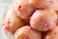 Cherry Doughnut Poppers