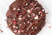 Chewy Double Chocolate Peppermint Delights