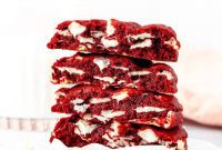 Plush Red Velvet Bakery Cookies
