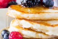 Perfect Fluffy Buttermilk Pancakes