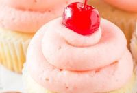 Cherry Almond Bliss Cupcakes