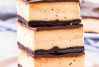 Decadent Peanut Butter Cheesecake Bars