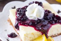 Lemon Blueberry Cheesecake Delights