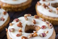 Spiced Carrot Cake Doughnuts