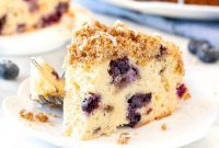 Golden Blueberry Coffee Crumble