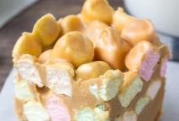 Speckled Peanut Butter Marshmallow Delights