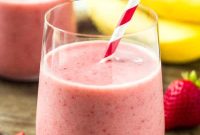 Creamy Strawberry Banana Bliss