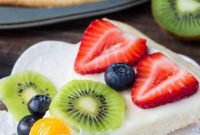 Vibrant Sugar Cookie Fruit Pizza