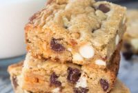 Triple Chocolate Chip Dream Bars