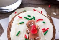 Effortless Gingerbread Cookies with Cream Cheese Frosting