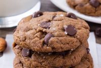 Decadent Almond Butter Chocolate Chip Cookies