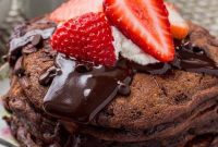 Decadent Chocolate Pancakes