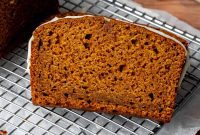 Luscious Pumpkin Loaf with Cream Cheese Frosting