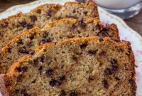 Decadent Chocolate Chip Banana Loaf