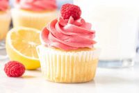Zesty Raspberry Lemon Cupcakes