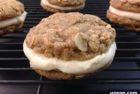 Nutty Brown Butter Oatmeal Sandwich Cookies
