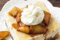 Spiced Apple Cheesecake Bars