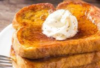 Golden Pumpkin Spice French Toast