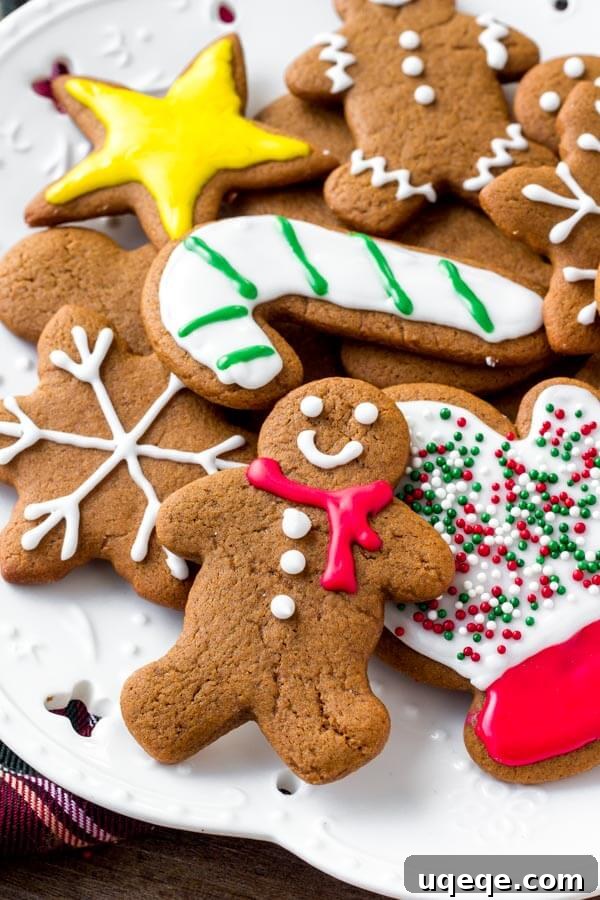 Melt-in-Your-Mouth Gingerbread Delights 2 These soft gingerbread cookies are a must for the holidays. They're perfectly spiced with soft centers and the perfect gingerbread taste