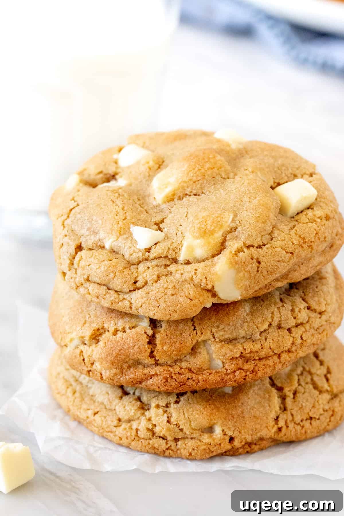 Gourmet White Chocolate Macadamia Cookies 6 3 big levain-style white chocolate macadamia cookies