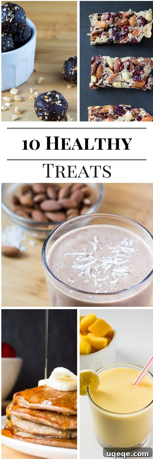 Guilt-Free Goals: 10 Healthy Bites to Stay on Track 2 10 Super Easy, Super Delicious Healthy Treats to keep your healthy habits long past January.
