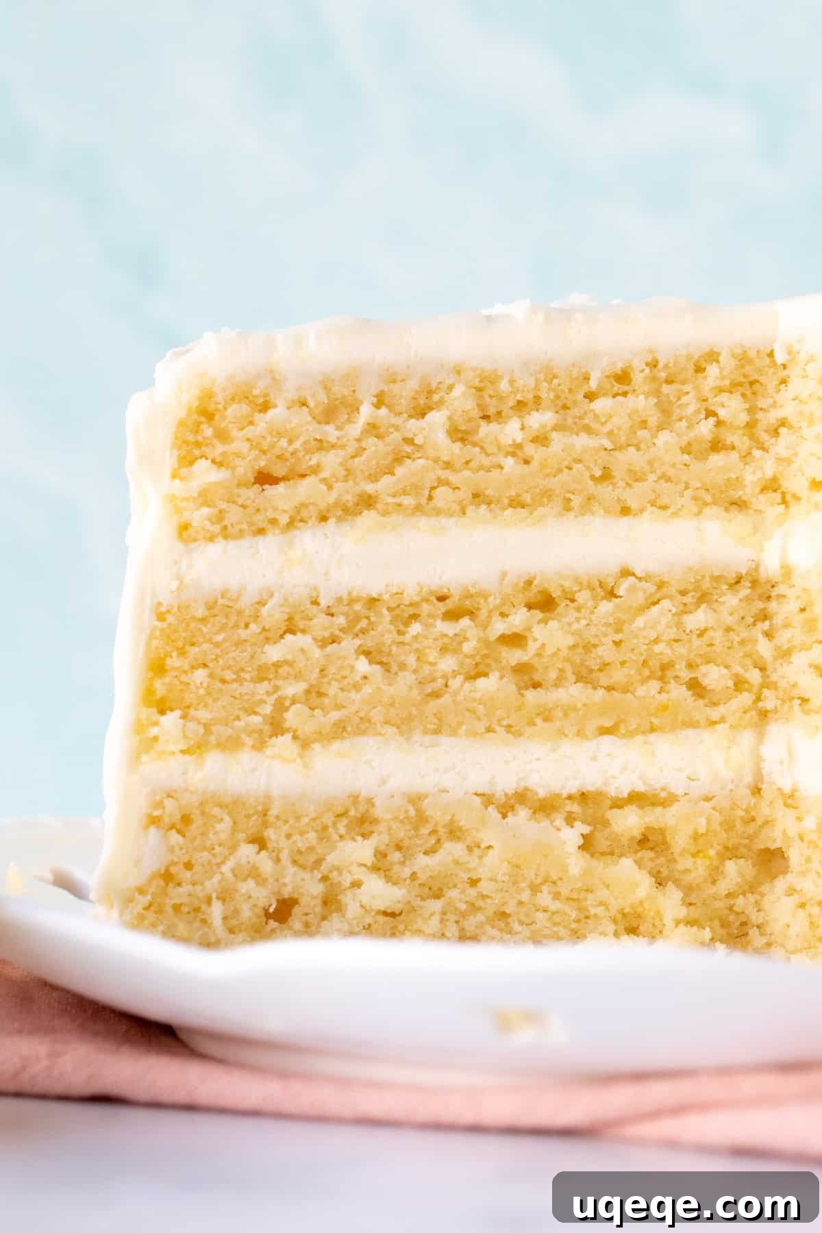 Golden Lemon Delight 7 Three layer lemon cake with lemon frosting