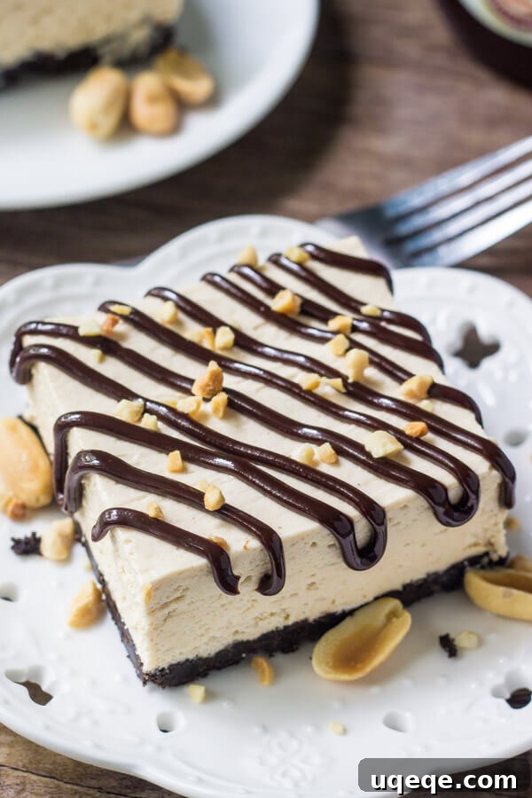 Peanut Butter Crunch Drumstick Ice Cream Cake 5 Drumstick cake is an easy, homemade, no bake peanut butter ice cream cake with all the flavor of drumstick ice cream cones. With an Oreo crust, fudge sauce & peanuts - if you love buster bars you definitely need to try this!