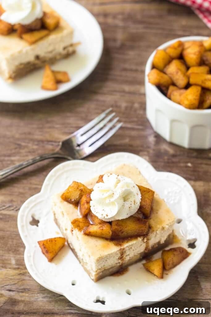 Spiced Apple Cheesecake Bars 4 img 9274 3