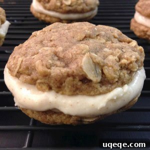 Nutty Brown Butter Oatmeal Sandwich Cookies 5 Brown Butter Oatmeal Sandwich Cookies