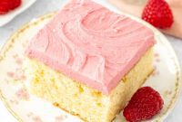 Raspberry Topped Almond Delight